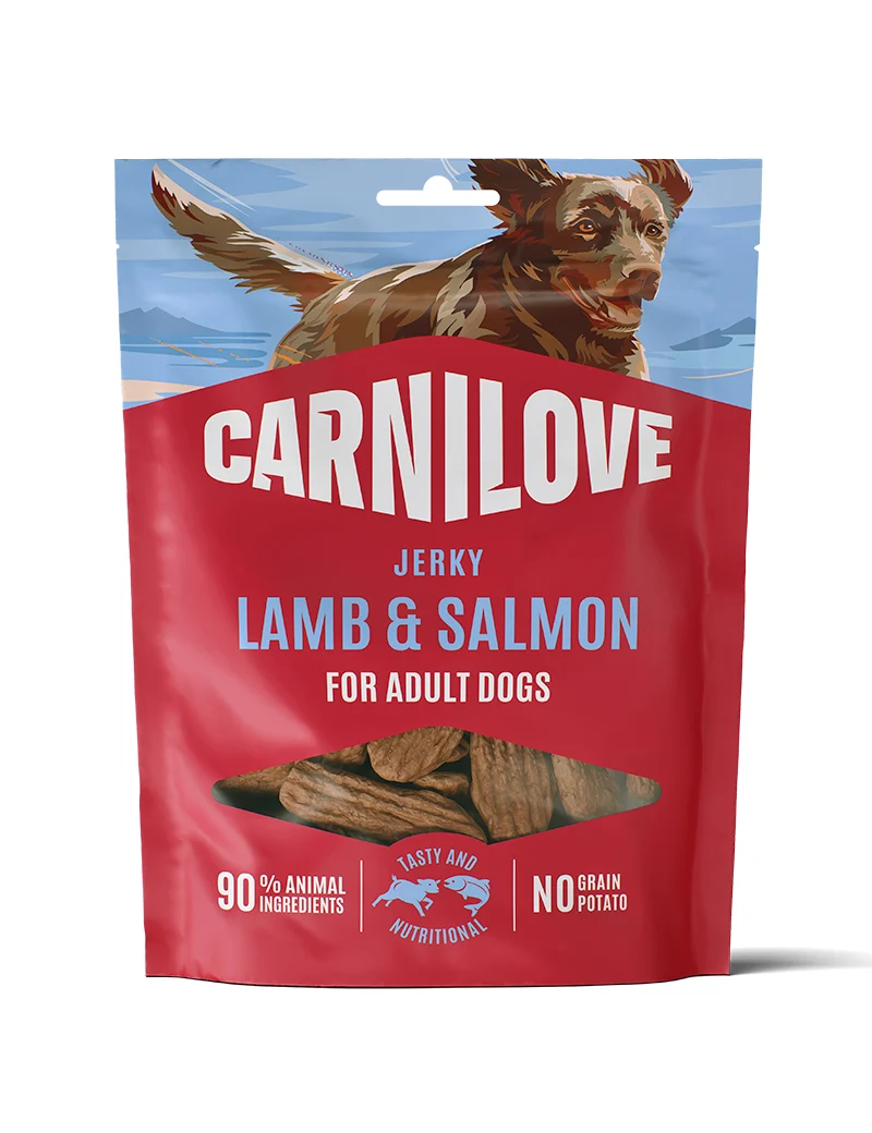 Carnilove Meat Jerkey Lamb with salmon - Image 2