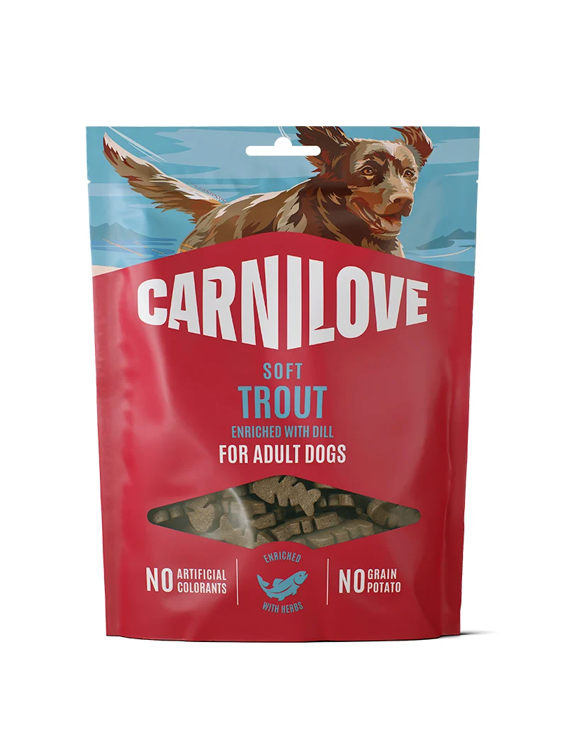 Carnilove soft snack Ørret og dill 200g - Image 2