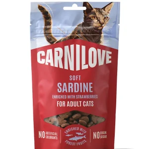 Carnilove Soft Snack Sardin & Jordbær 50g
