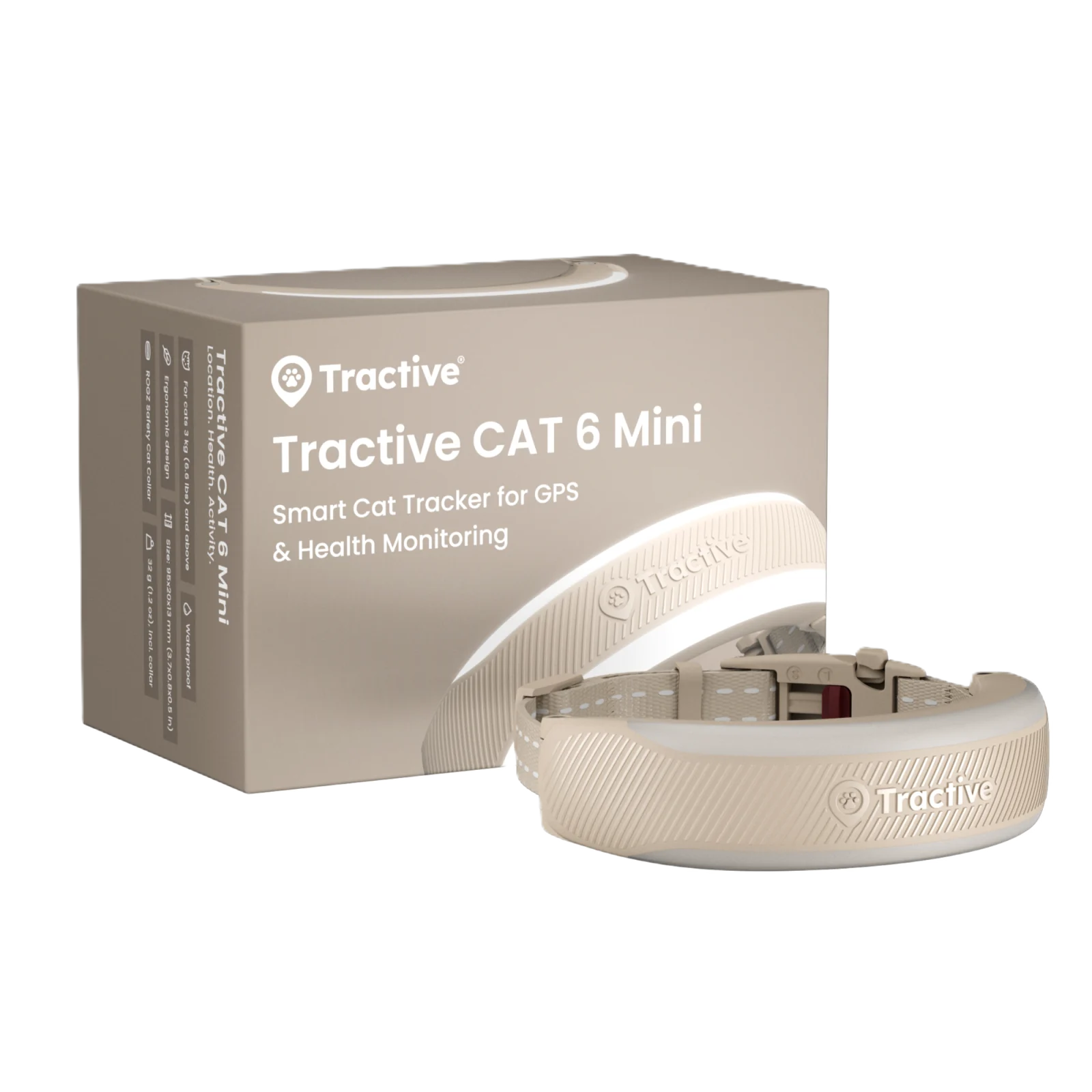 CAT 6 Mini GPS Brun