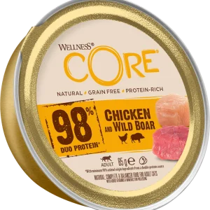 Cat 98% Kylling / Villsvin Pate