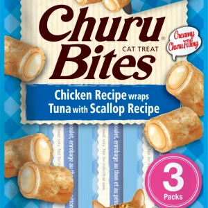 Cat Bites Chicken wraps Tuna with Scallop 3x10g