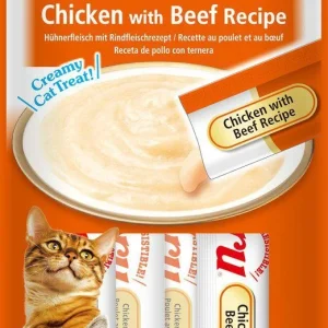 Cat Creamy Treat Chicken with Beef
