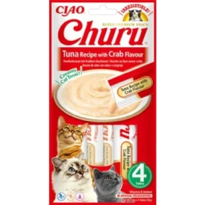 Cat Creamy Treat Tuna with Crab