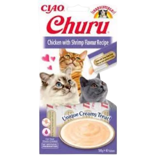 Cat Creamy Treat Tuna with Shrimp