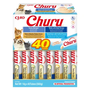 Cat Cremy Tuna Varieties 40x14g