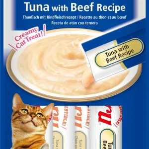 Cat Cremy Tuna with Beef 4x14g