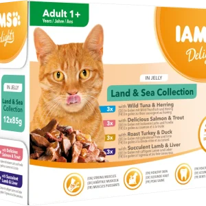 Cat Delights Jelly Multipack Land & Sea - en flerpakning