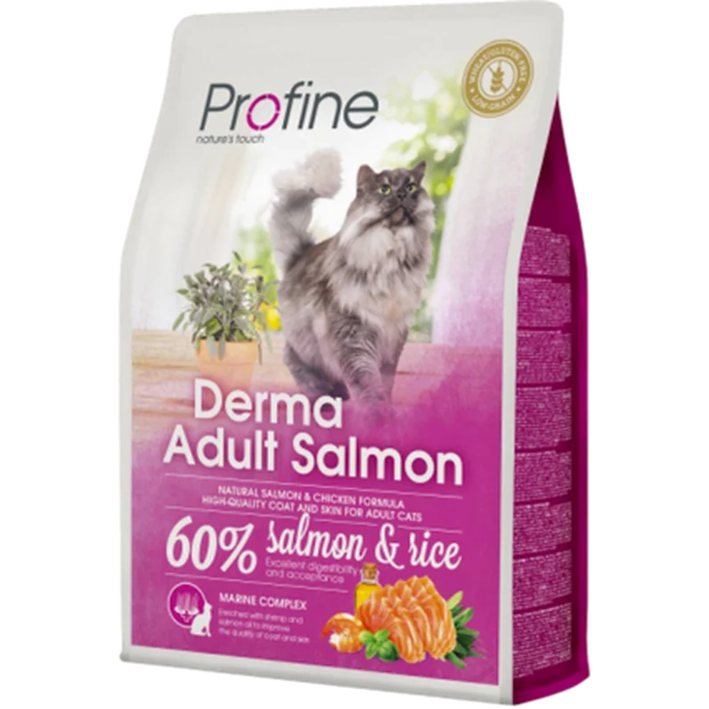 Cat Dry Food Derma Adult Salmon & Chicken