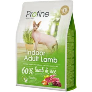 Cat Dry Food Indoor Adult Lamb & Rice