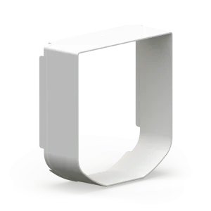 Cat Flap Tunnel Extender - Hvit