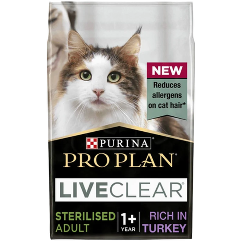 Cat Liveclear Sterilised Adult 1+ Turkey