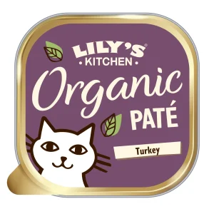 Cat Organic Turkey V氓tf么r til katt 85g
