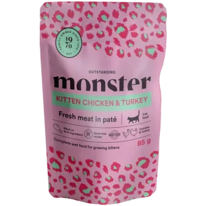 Cat Pouches Kitten Chicken & Turkey