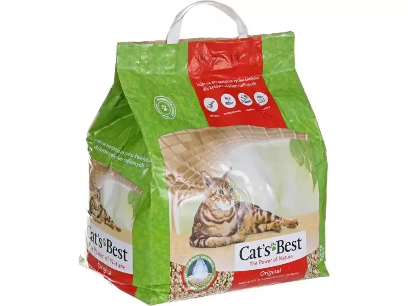 Cat’s Best Original 5l/2,1kg – Drøy og klumpende kattesand med ekstrem luktkontroll