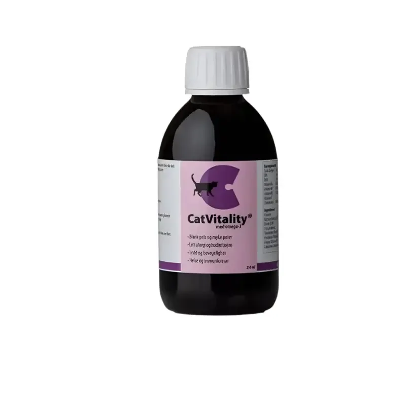 CatVitality Omega-3 og B-vitaminer med leversmak