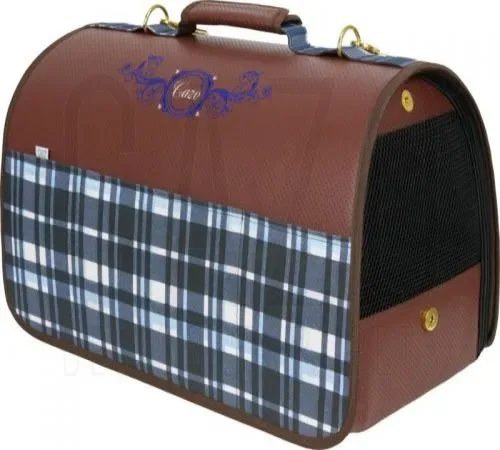 Cazo Design Bag blå rutet