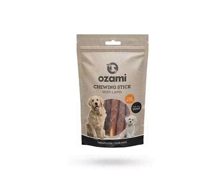 CHEWING STICK w/Lamb, 12.5cm. 100g.
