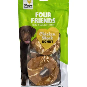 Chicken Steak Donut Hundegodbit 2p