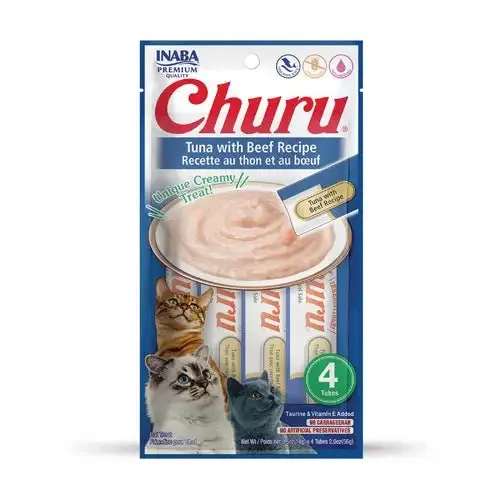 Churu Cat Puree Tuna with Beef Recipe