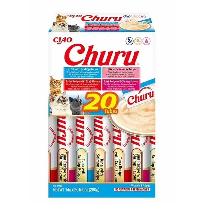 Churu Cat Seafood Varieties