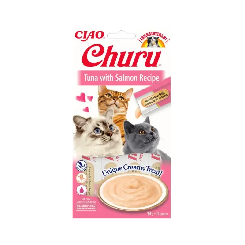 Churu Cat Tuna with Salmon Recipe