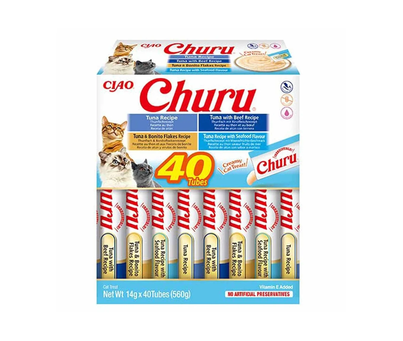 Churu Tuna Varieties 40St