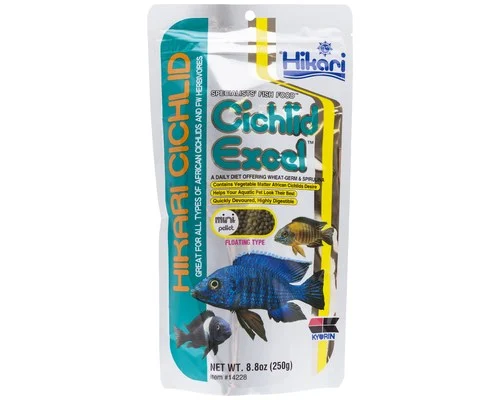 CICHLID EXCEL Hikari, Pellets, Sinking, Mini, 250g.