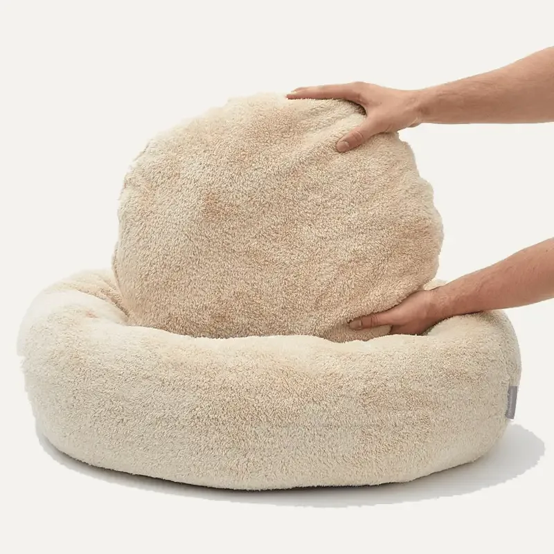 Comfy Cloud Donut Bed Sand