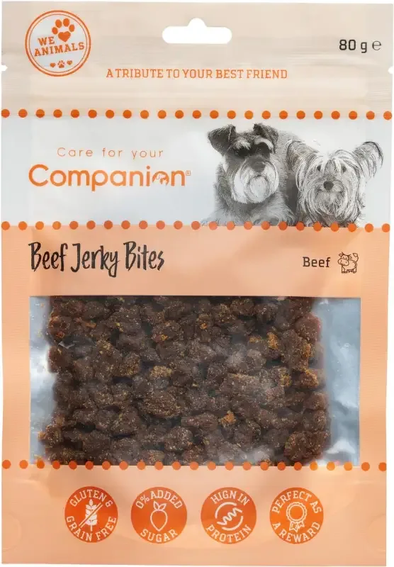 Companion – Beef Jerky Bites, 80g