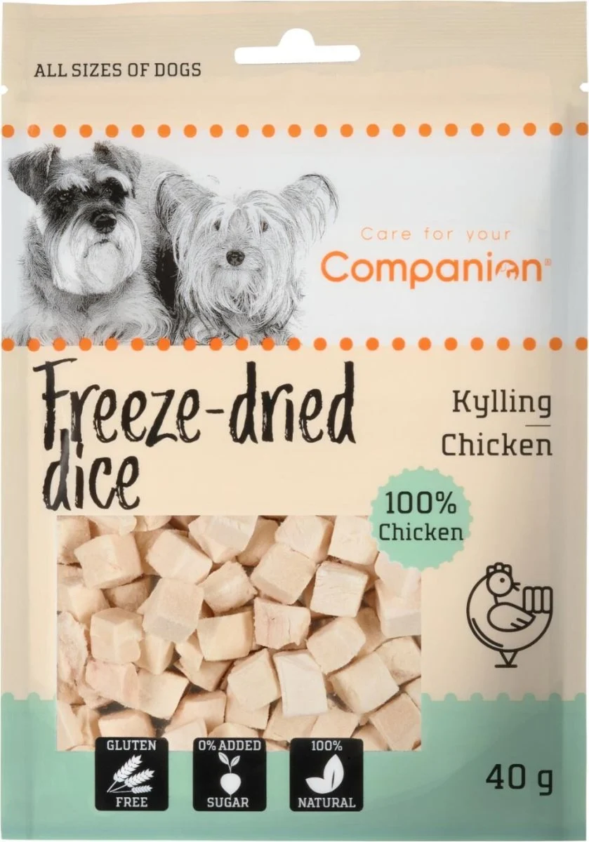 Companion Freeze-dried kylling 40gr