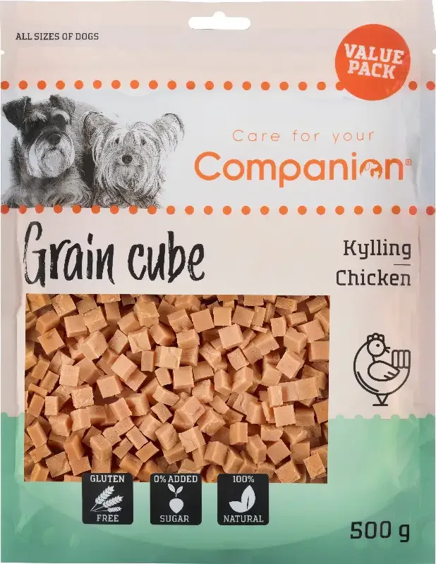 Companion – Kyllingterninger (500 g)
