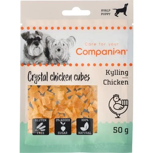 Companion mini Chicken cubes for puppy 50gr - Image 2