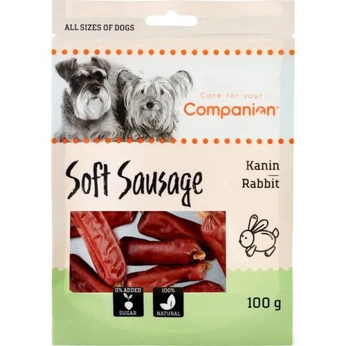 Companion Rabbit Soft Sausage 100gr - Image 2