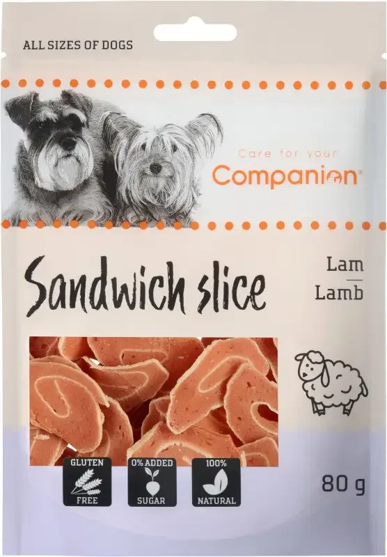 Companion sandwichskive – lam, 80g