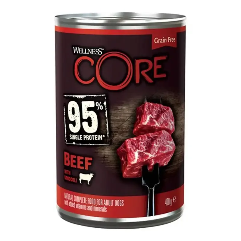 Core 95% Dog Monoprotein Beef with Broccoli