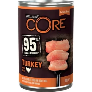 CORE 95 Kalkun med grønnkål 6 x 400g