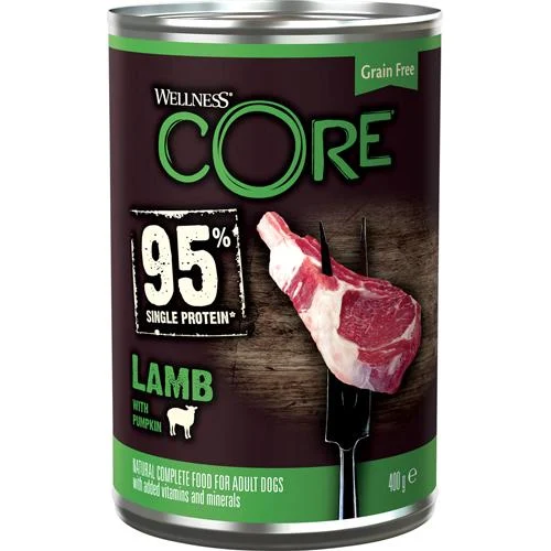 CORE 95 Lam med gresskar 6 x 400g