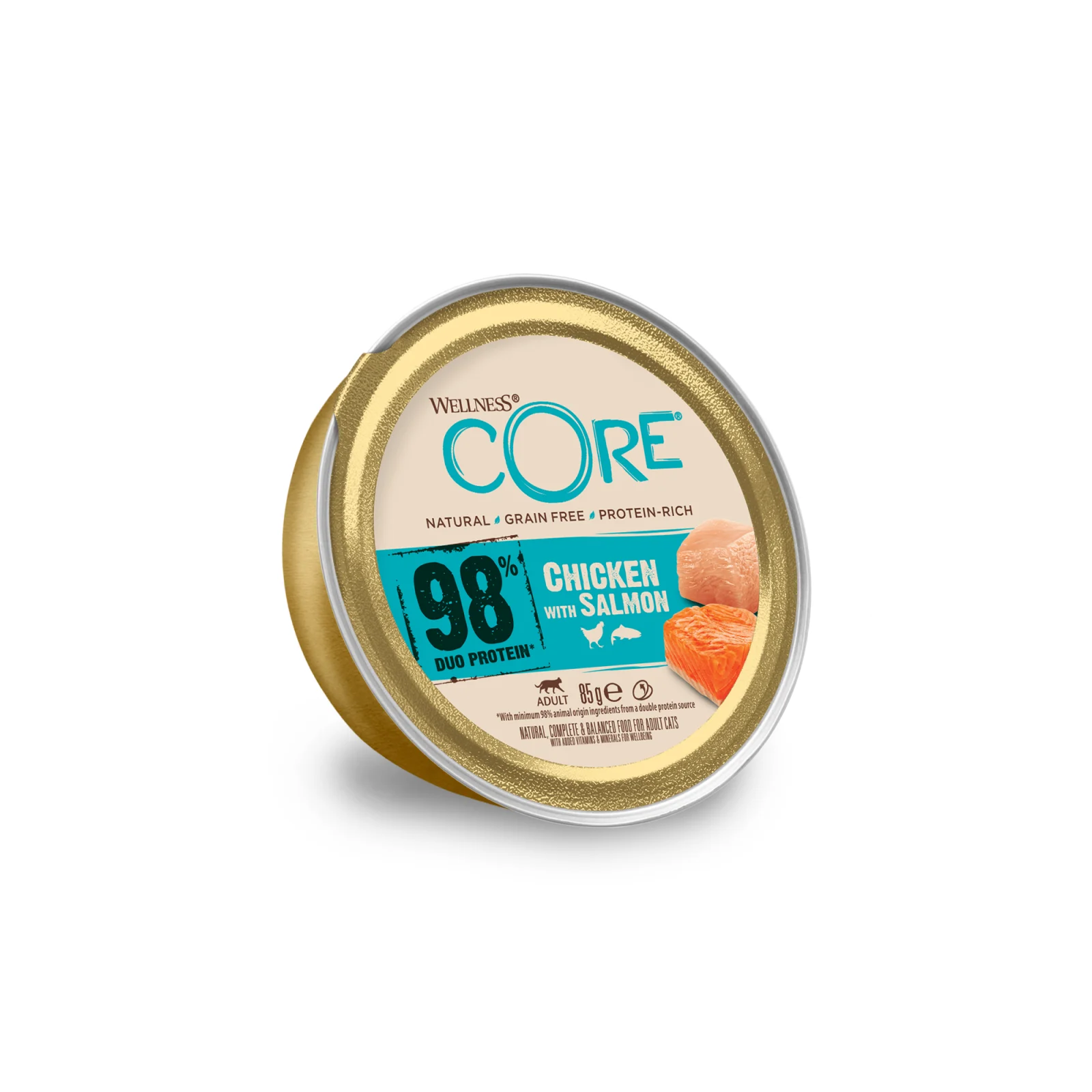 CORE 98 kylling med laks 12 x 85g - Image 2