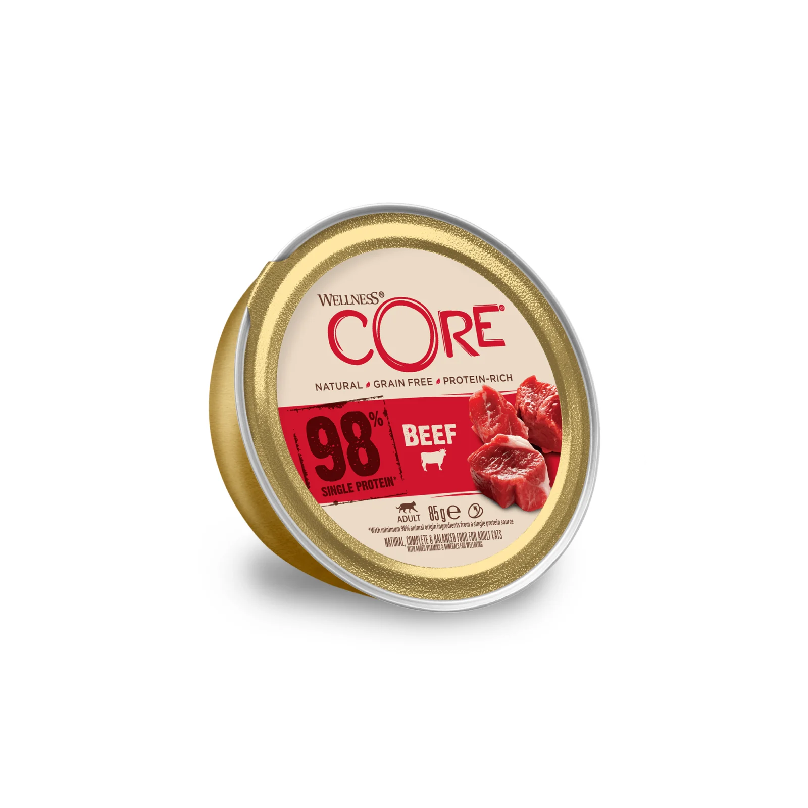 CORE 98 oksekjøtt katt 12 x 85g - Image 2