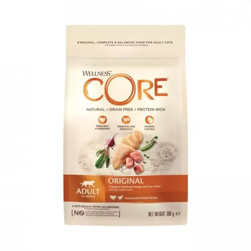 Core Adult Cat Original, Turkey & Chicken