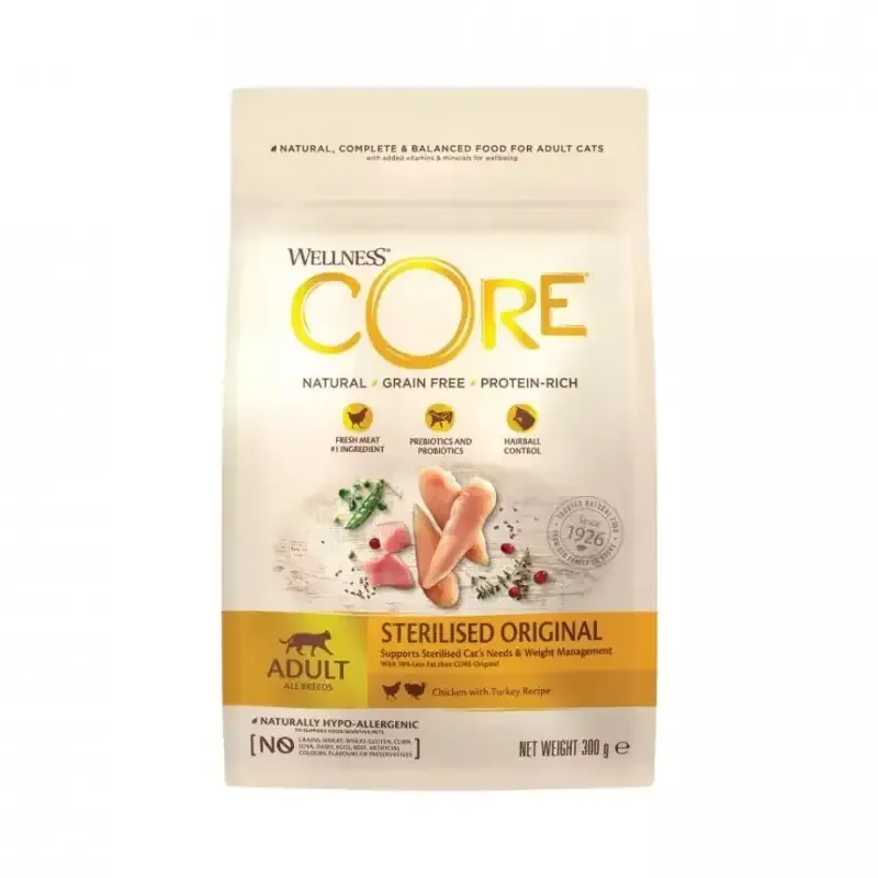 Core Adult Sterilised Cat Original, Chicken with Turkey