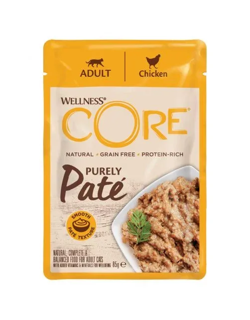 Core Cat Purely Pate Kylling 8x85g