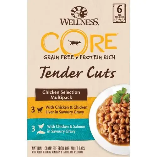 Core Tender Cuts Adult Cat Selection Multipack