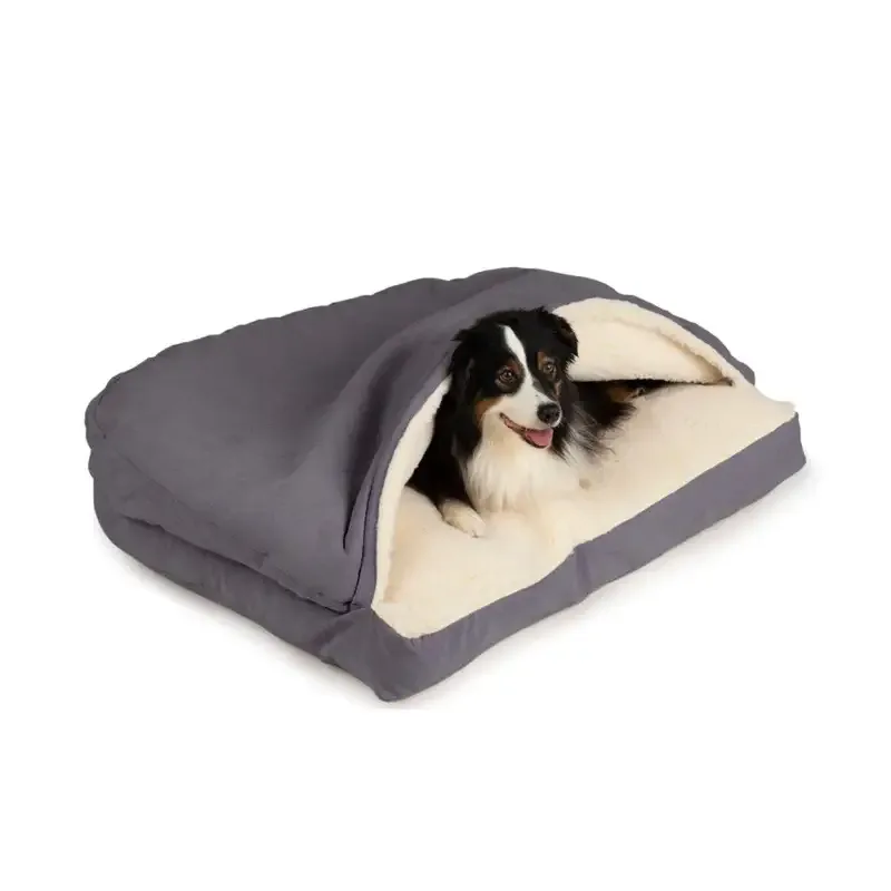 Cozy Cave™ Dog Bed hundeseng FIRKANTET