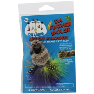 Da Bird鈩?Feather Mouse Tafs Cat Toy