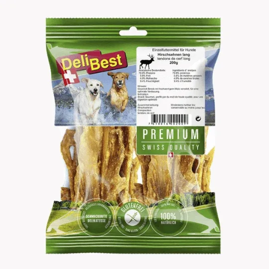 Delibest Premium Hjortesener 200g