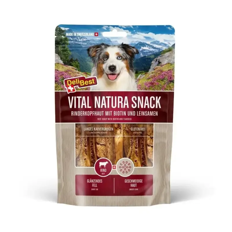 DeliBest Vital Natura Snack med biotin og linfrø
