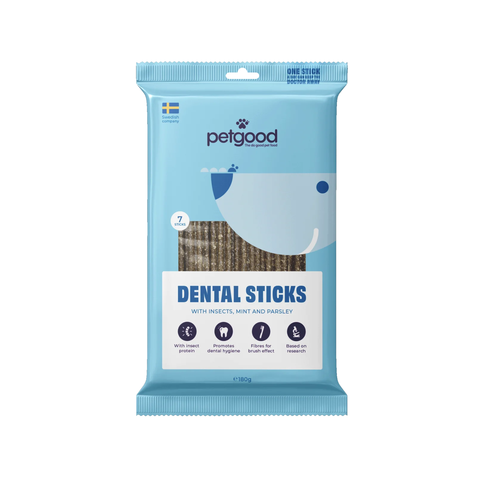 Dental Sticks med insektprotein