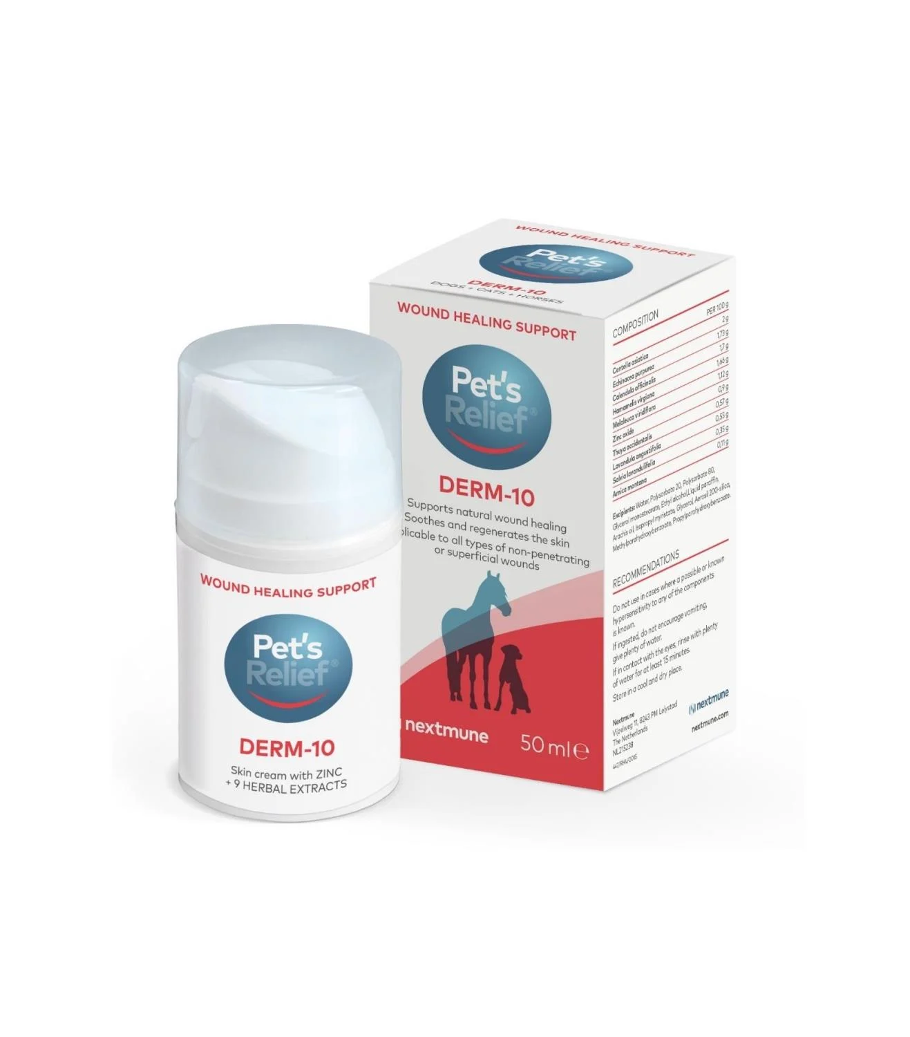 Derm-10 sårsalve 50ml
